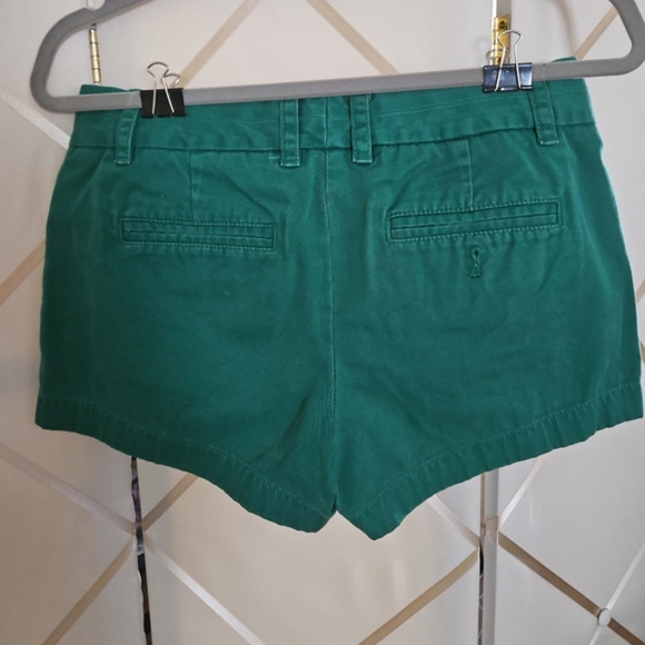 J Crew Chino Shorts Green size 2 - Picture 3 of 3
